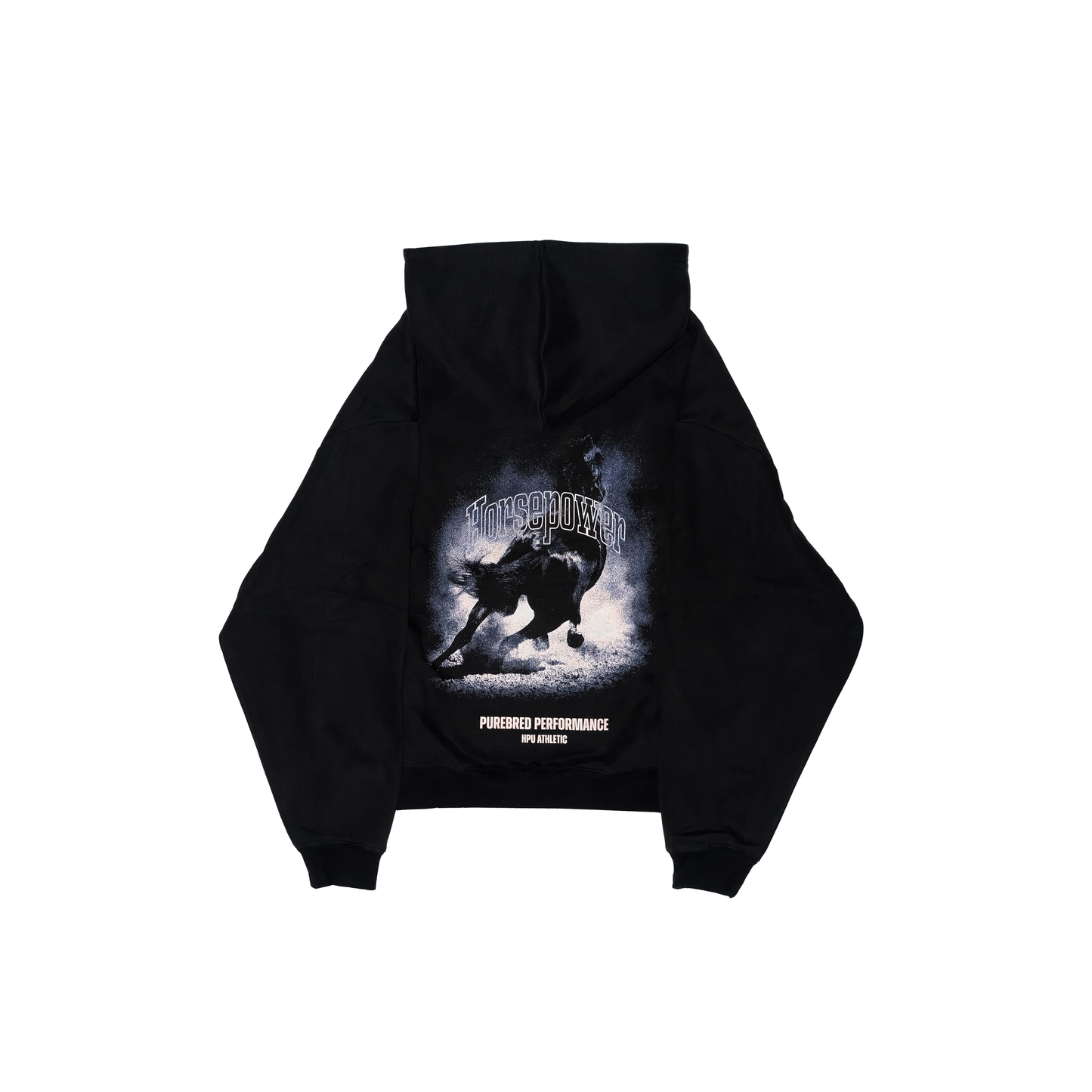 HORSEPOWER HOODIE BLACK