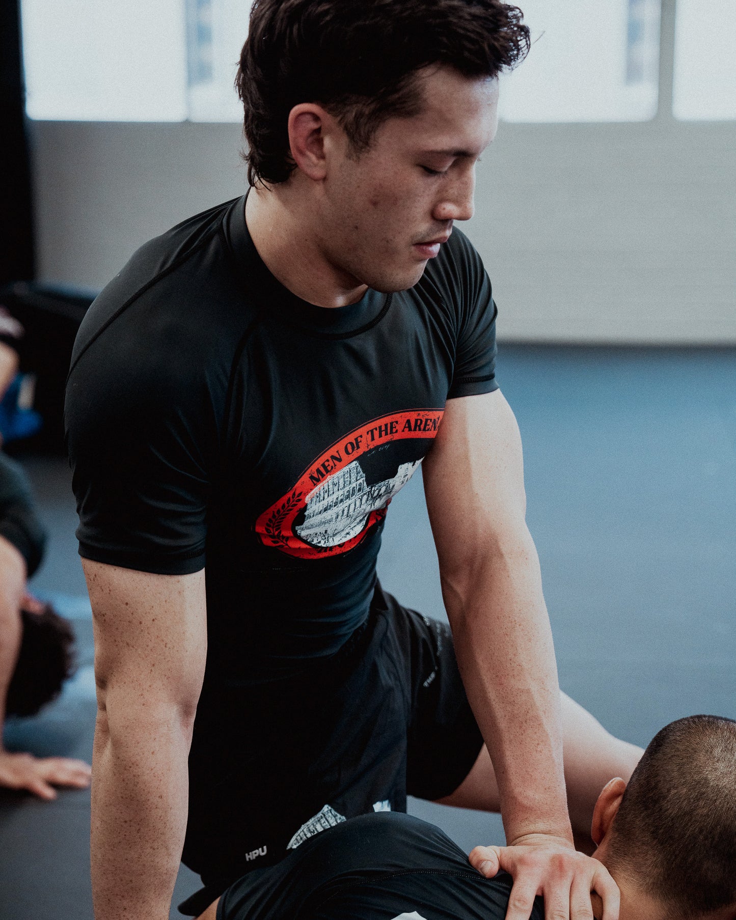 COLOSSEUM PRO RASHGUARD BLACK