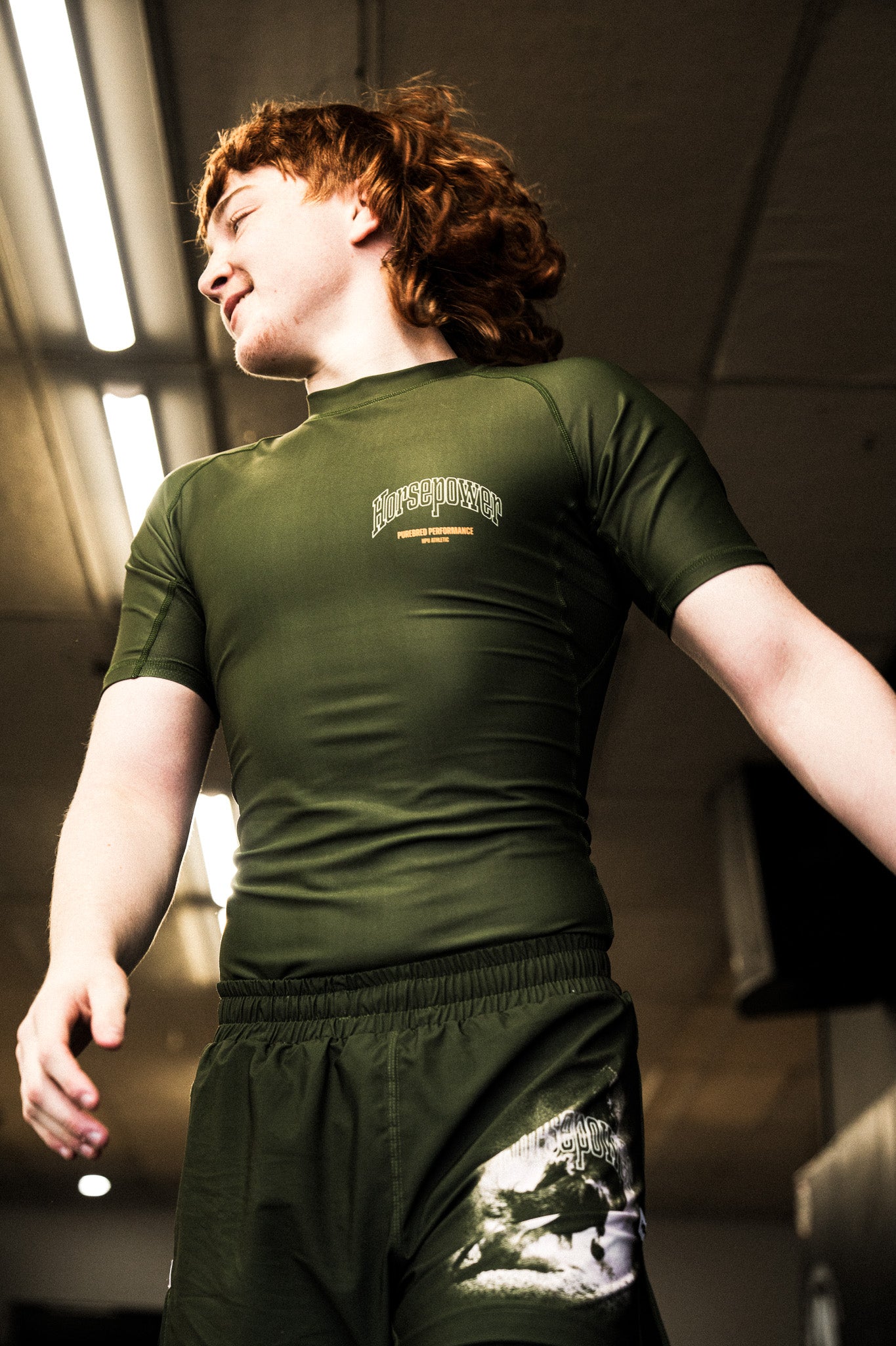 HORSEPOWER PRO RASHGUARD OLIO