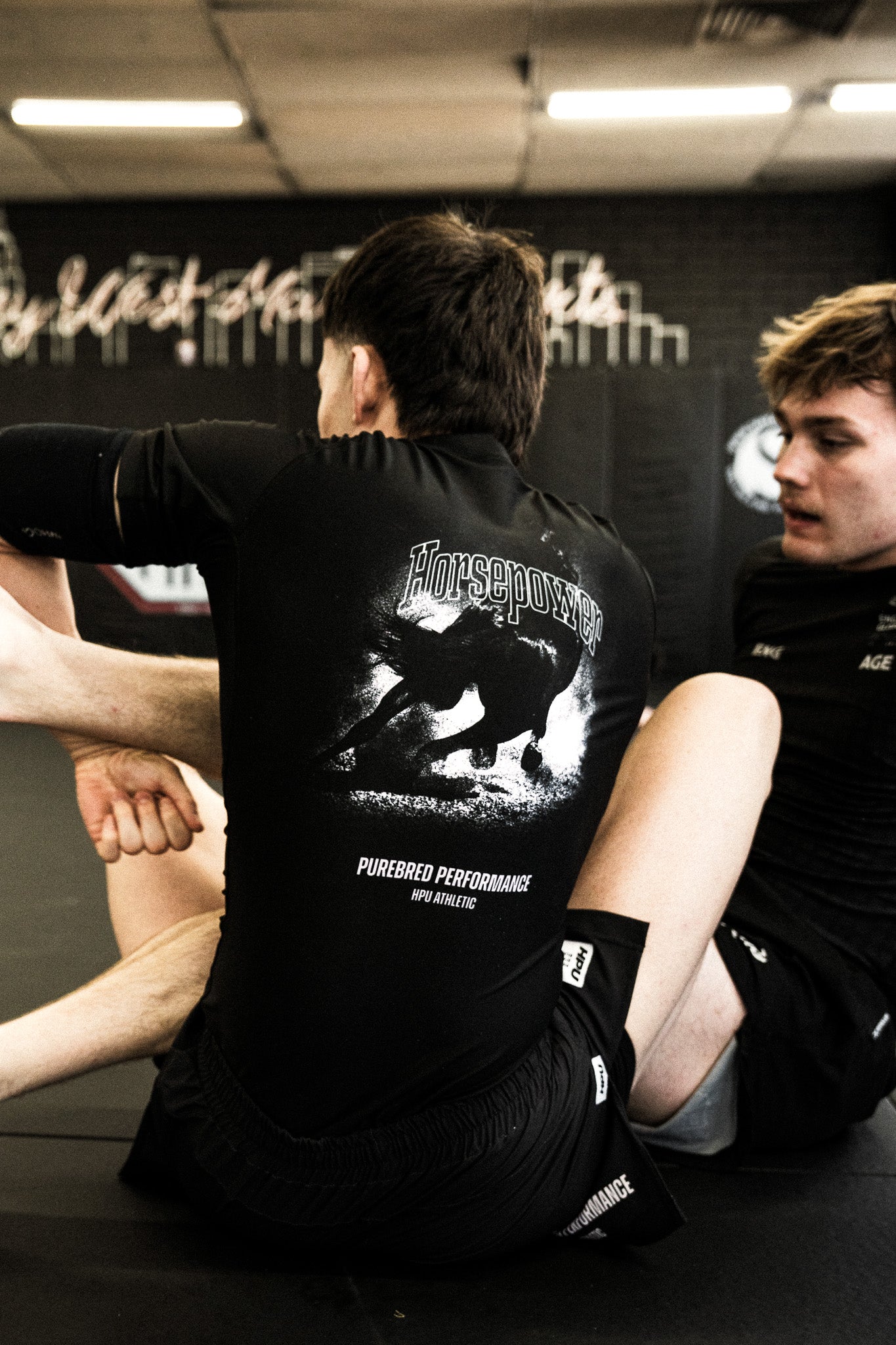 HORSEPOWER PRO RASHGUARD BLACK