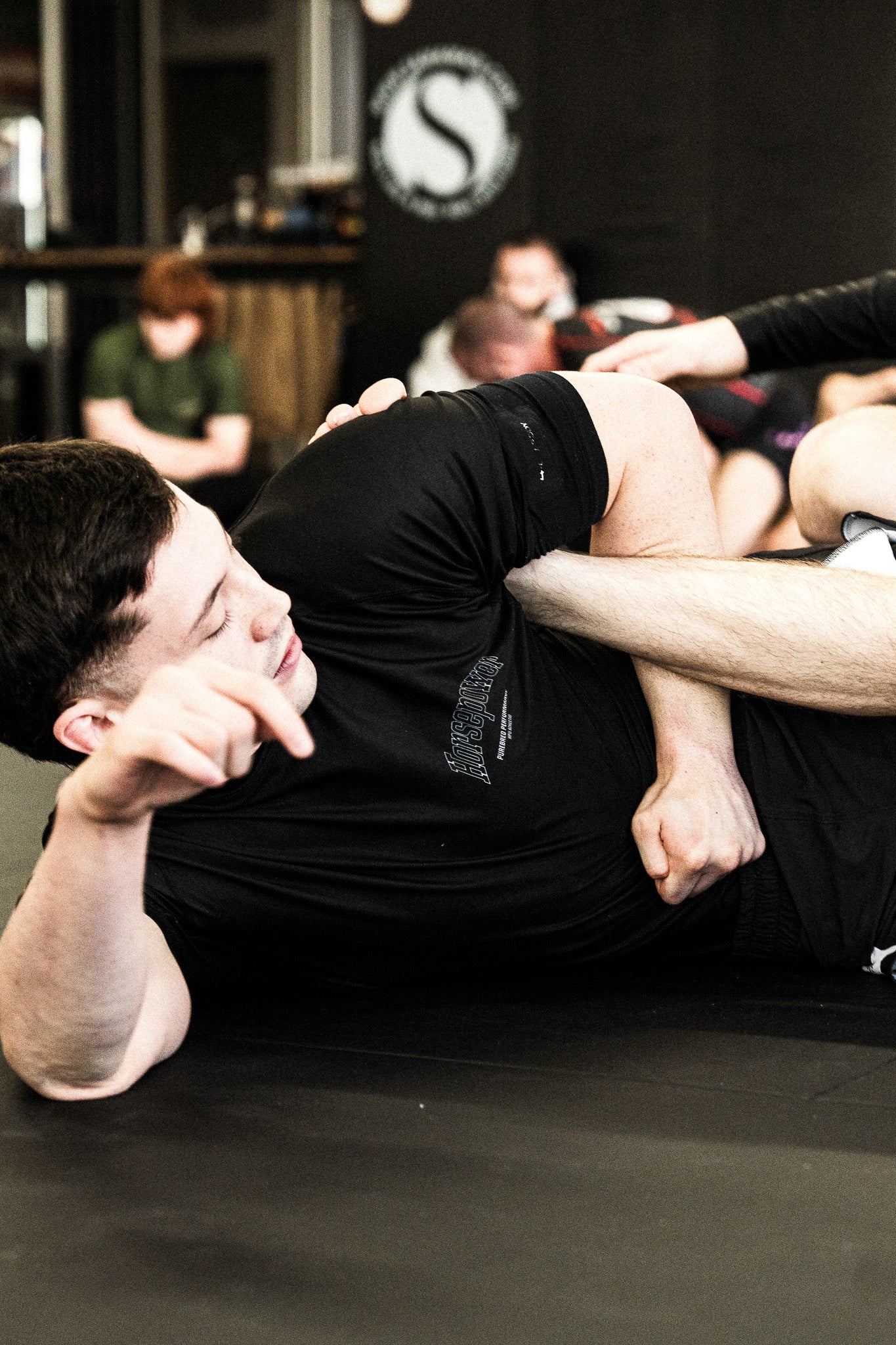 HORSEPOWER PRO RASHGUARD BLACK