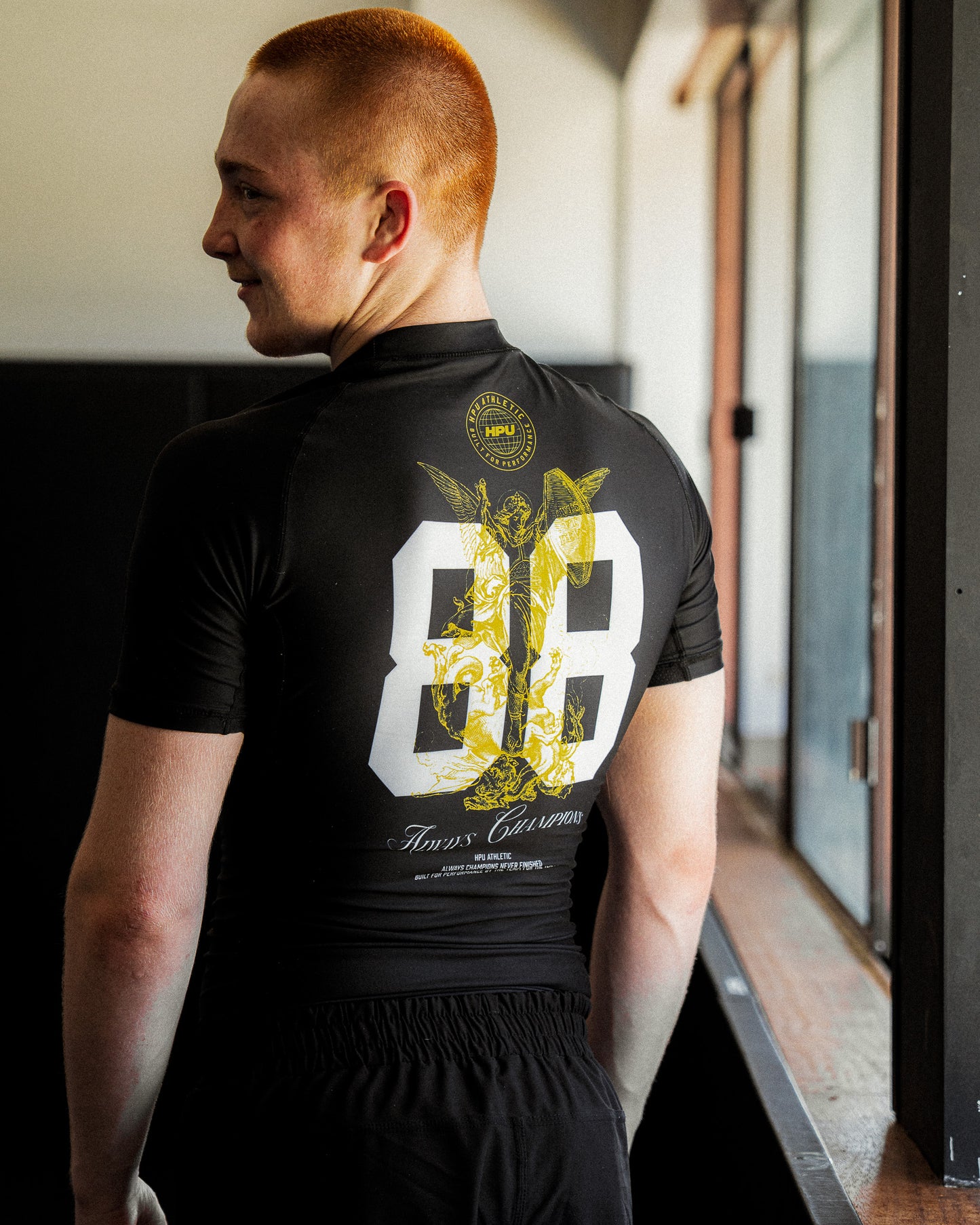 CHAMPIONS PRO RASHGUARD BLACK