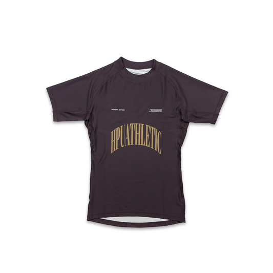 VIOLENT ACTION PRO RASHGUARD PLUM