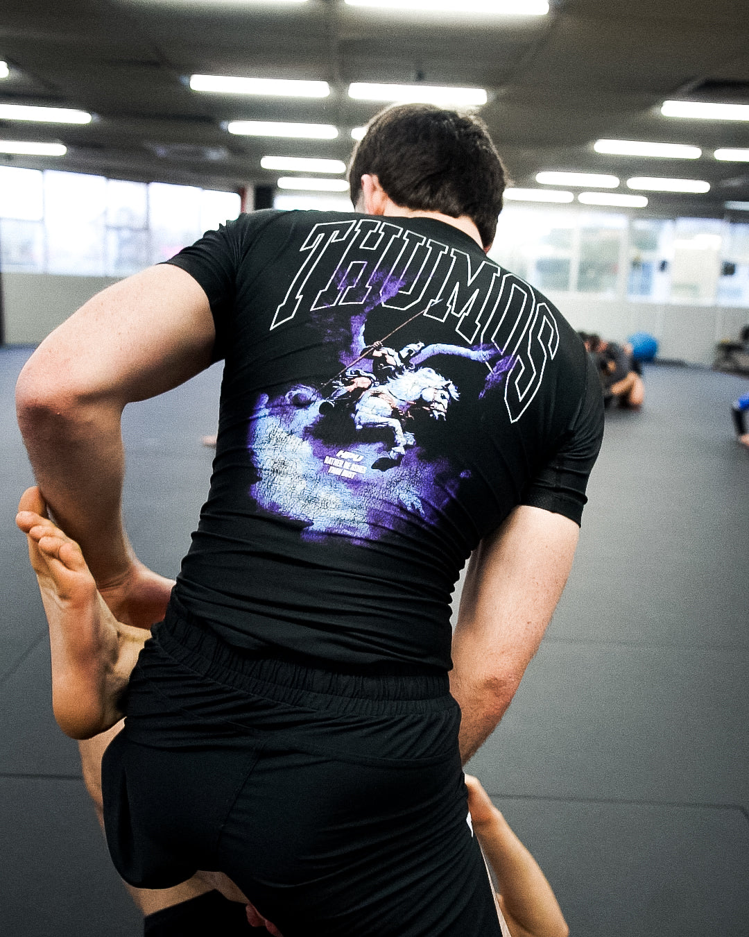THUMOS PRO RASHGUARD BLACK
