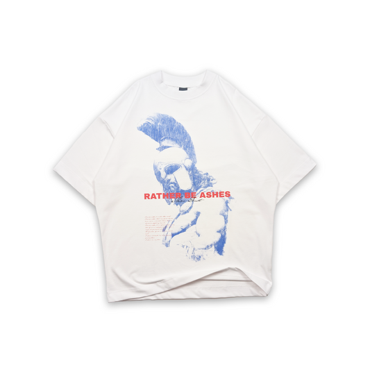 RATHER BE ASHES TEE WHITE