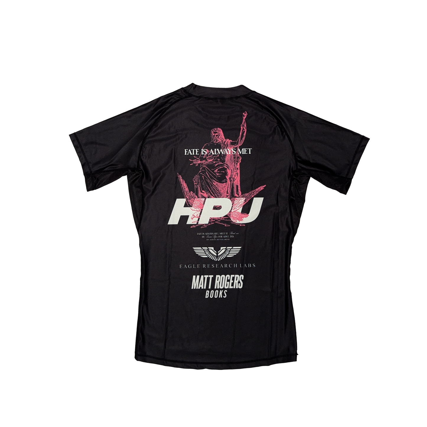 ADCC COMPETITION RASHGUARD BLACK