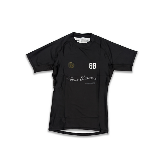 CHAMPIONS PRO RASHGUARD BLACK
