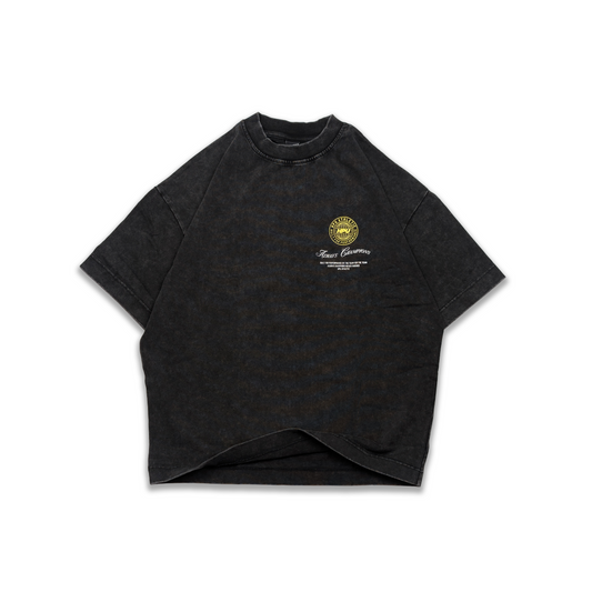 CHAMPIONS TEE WASHED BLACK