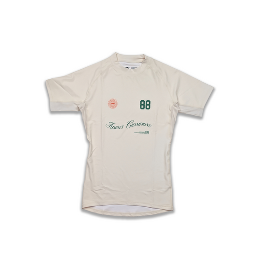 CHAMPIONS PRO RASHGUARD ECRU