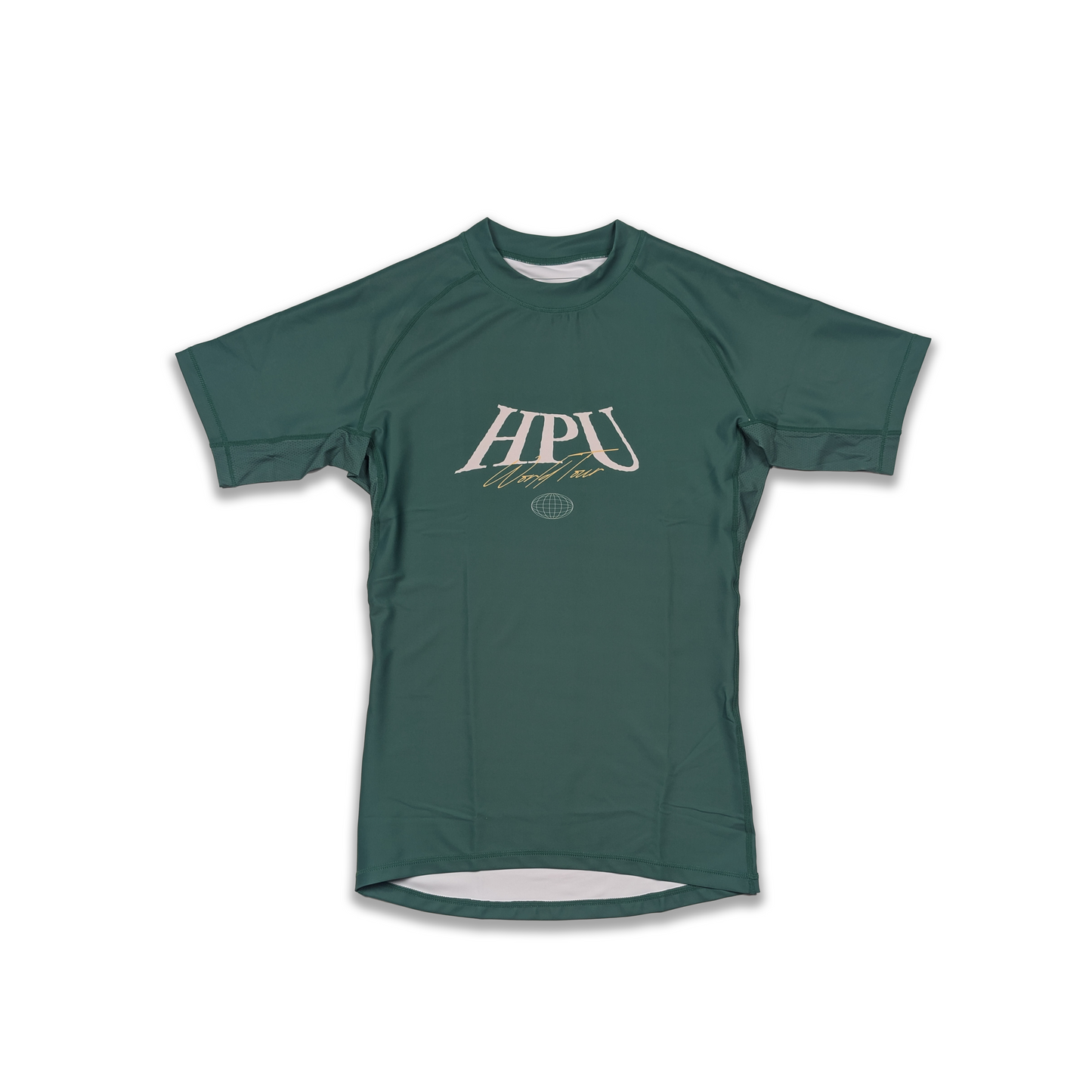 WORLD TOUR PRO RASHGUARD RACING GREEN