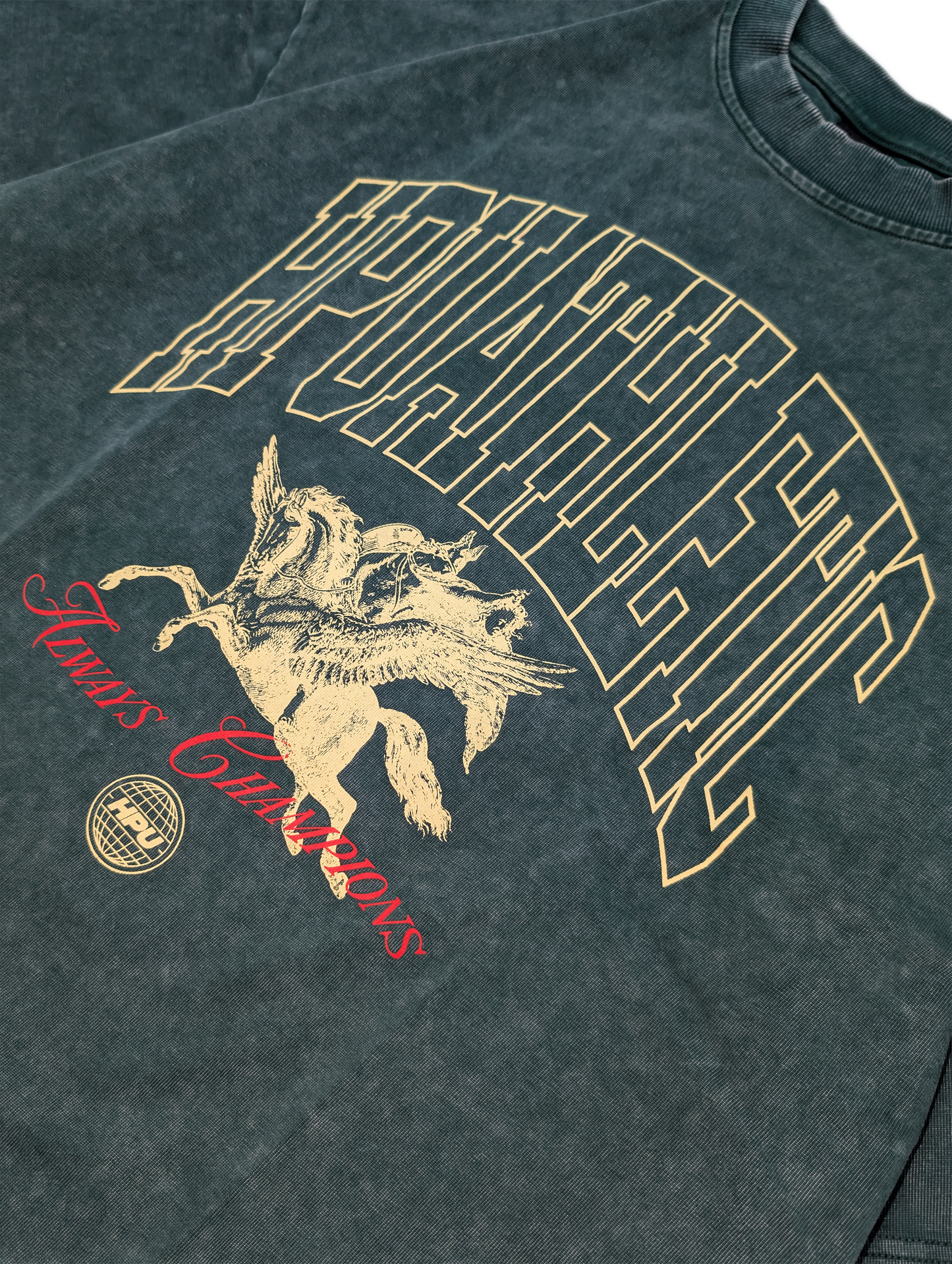 COLLEGIATE TEE FOREST GREEN