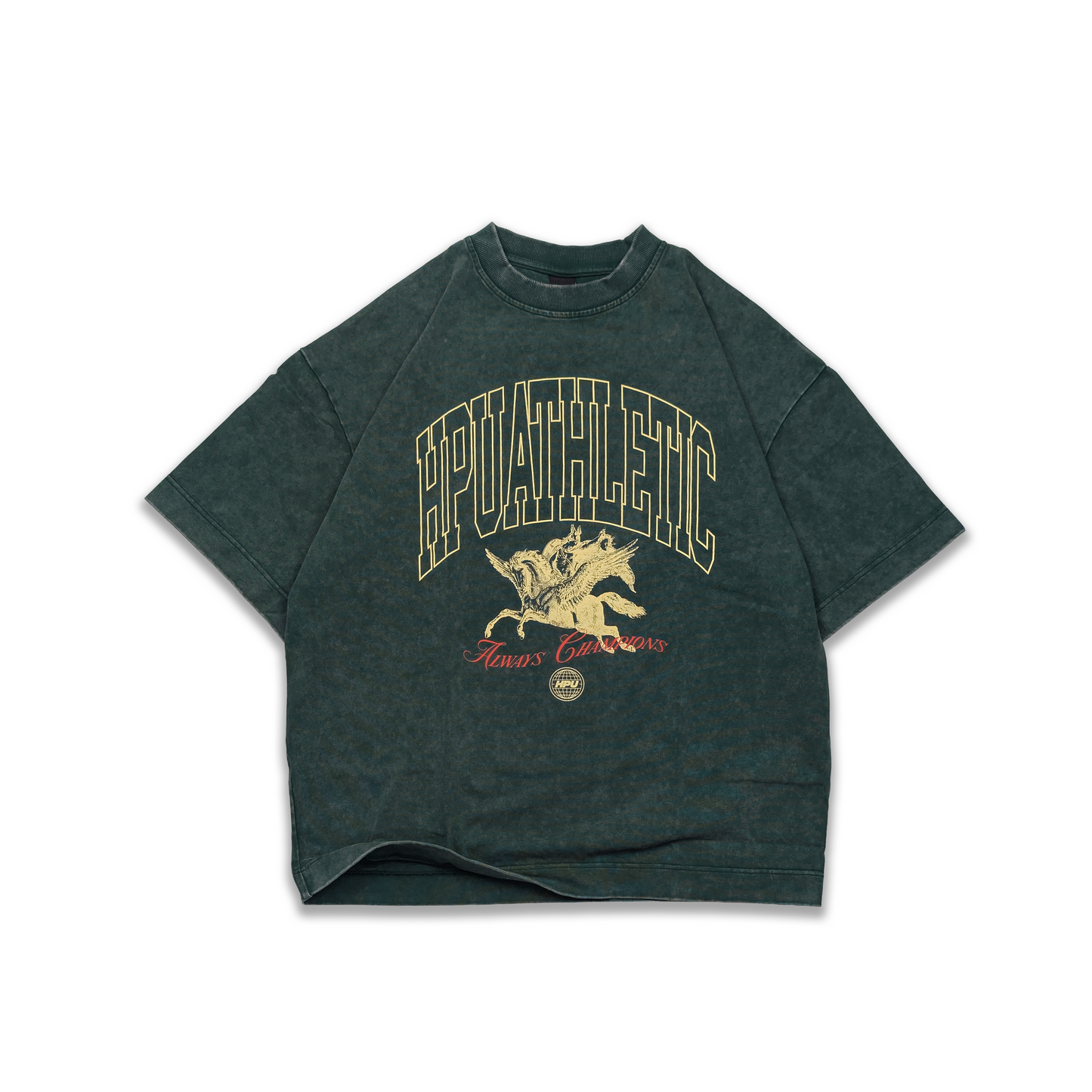 COLLEGIATE TEE FOREST GREEN