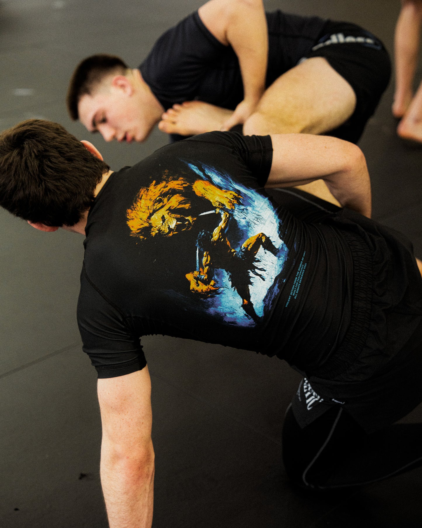 VIOLENT ACTION PRO RASHGUARD BLACK