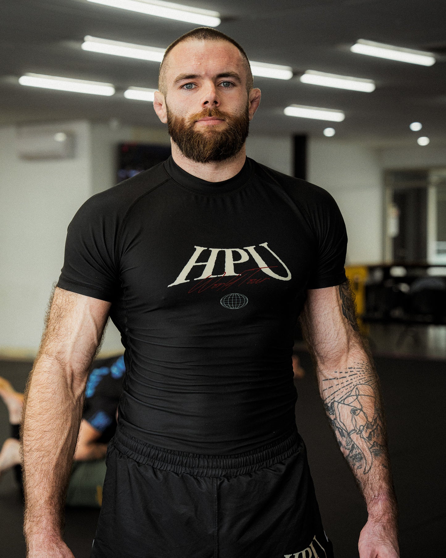 WORLD TOUR PRO RASHGUARD BLACK