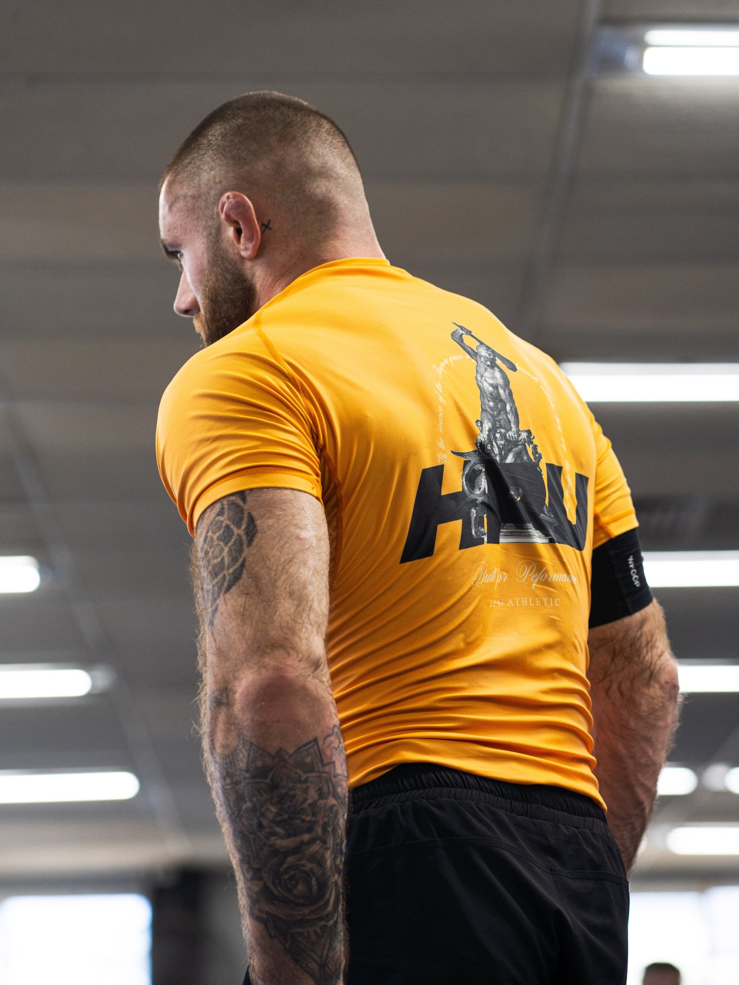 HERCULES PRO RASHGUARD AMBER