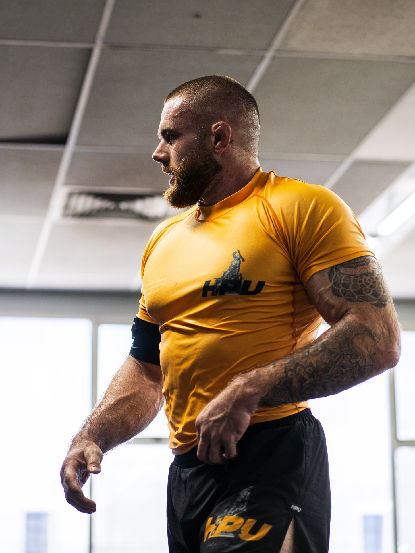 HERCULES PRO RASHGUARD AMBER