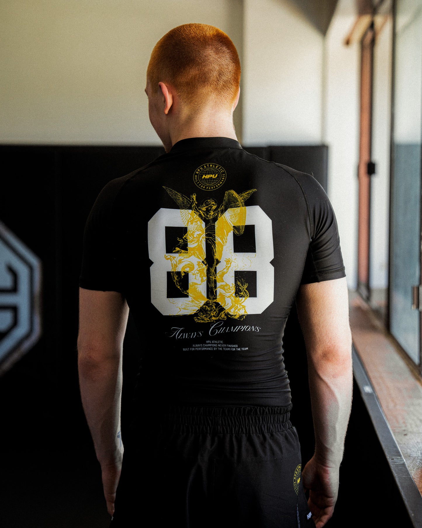 CHAMPIONS PRO RASHGUARD BLACK