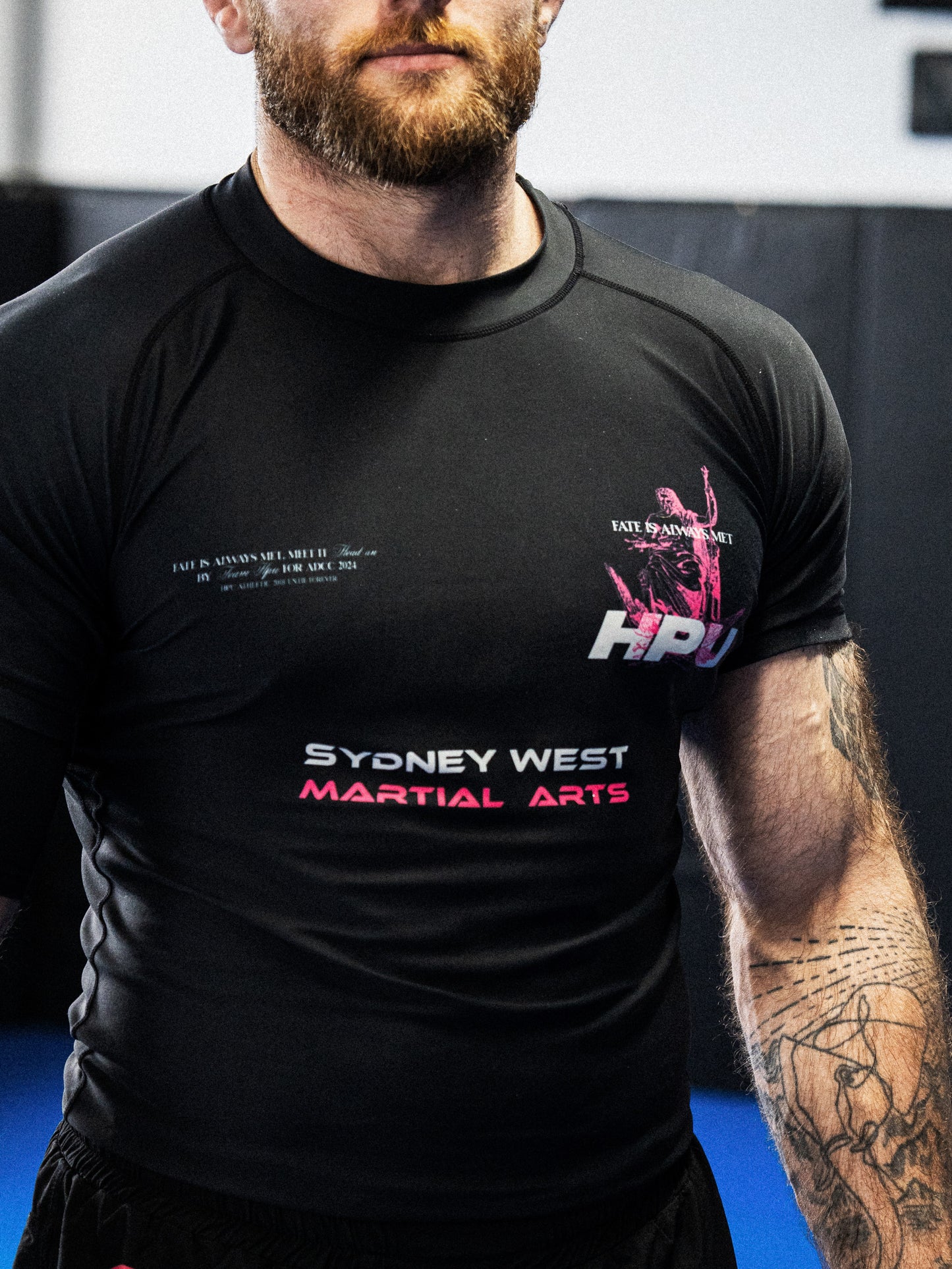 ADCC COMPETITION RASHGUARD BLACK