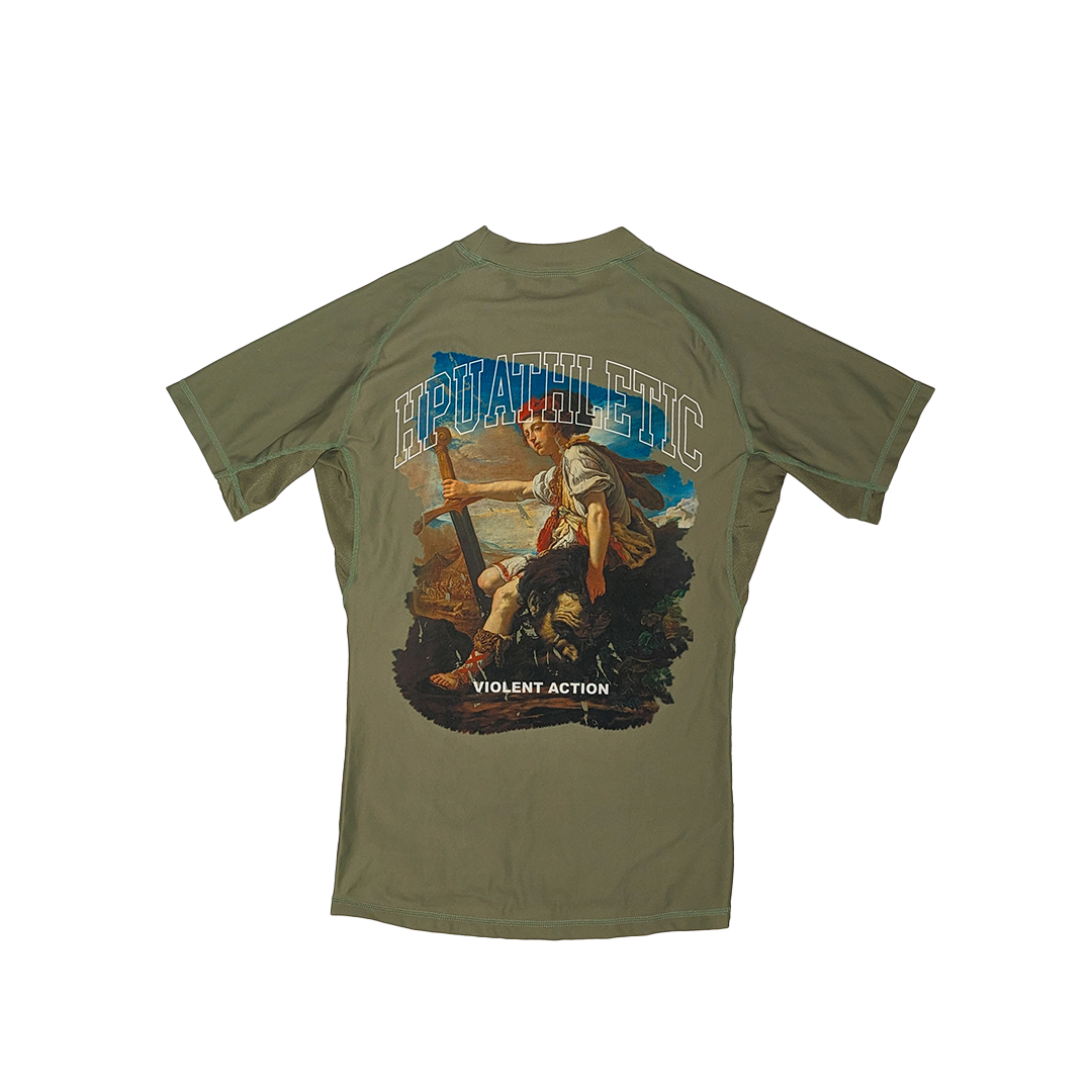 VIOLENT ACTION PRO RASHGUARD OLIVE