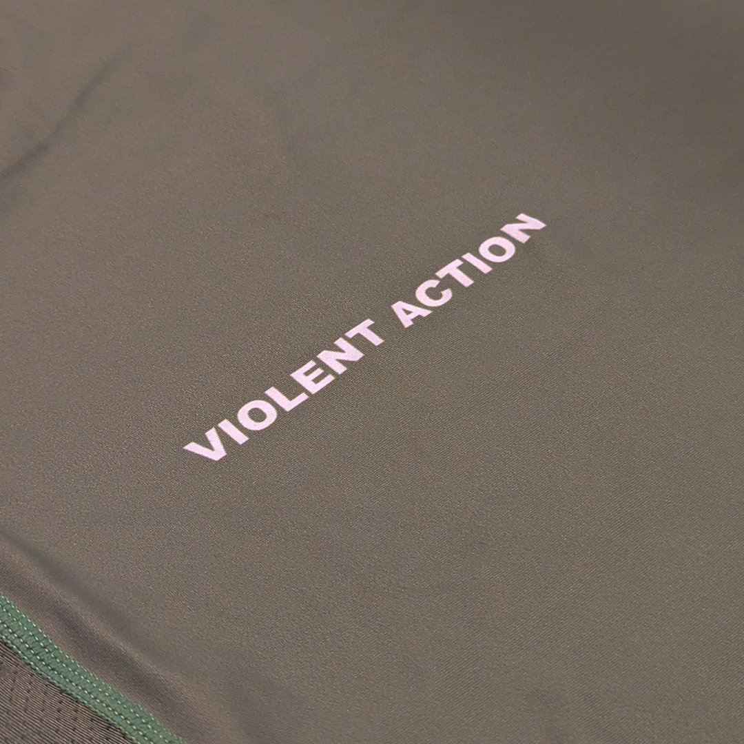 VIOLENT ACTION PRO RASHGUARD OLIVE